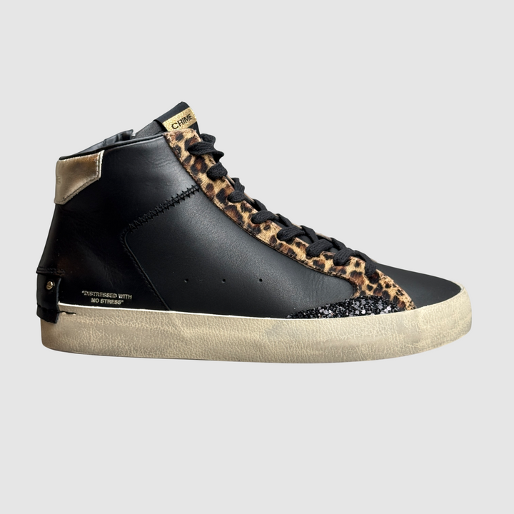 CRIME LONDON SNEAKER DISTRESSED HIGH