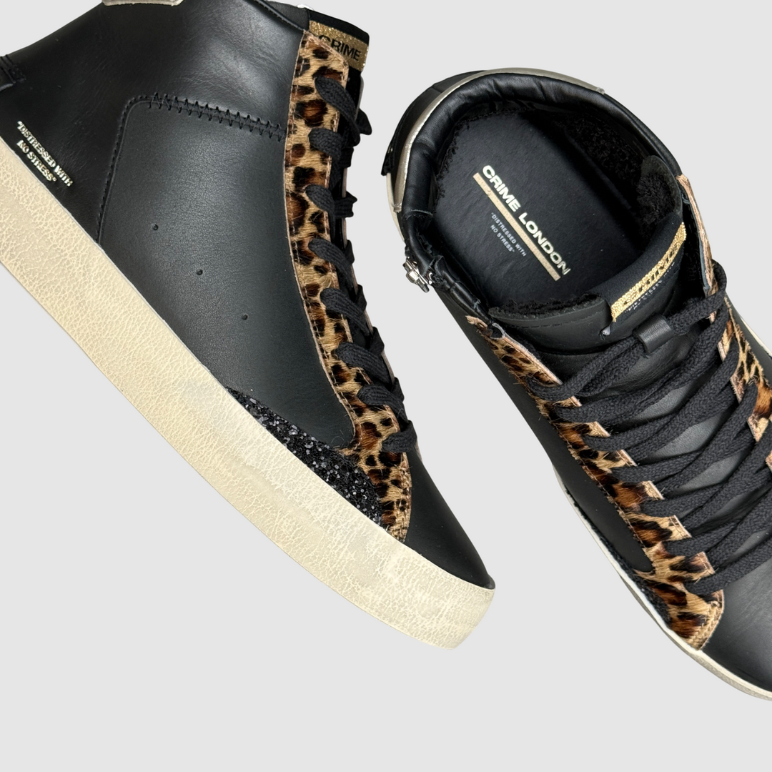 CRIME LONDON SNEAKER DISTRESSED HIGH