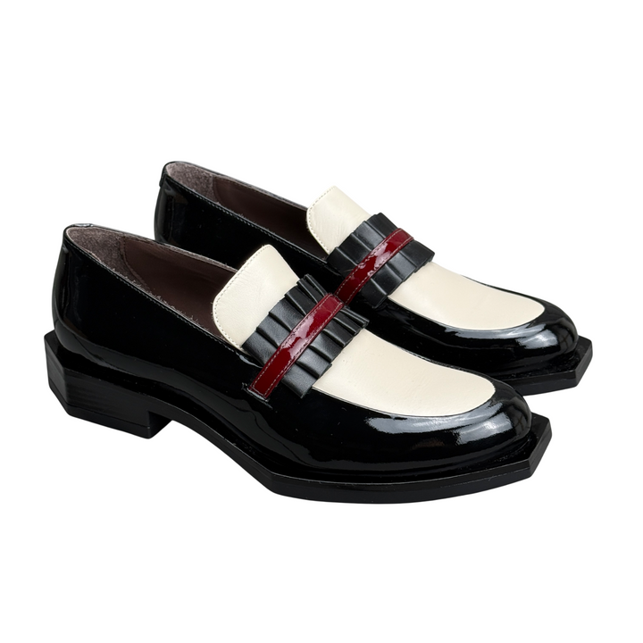 LE BOHÉMIEN K37 MOCASSINO BICOLORE