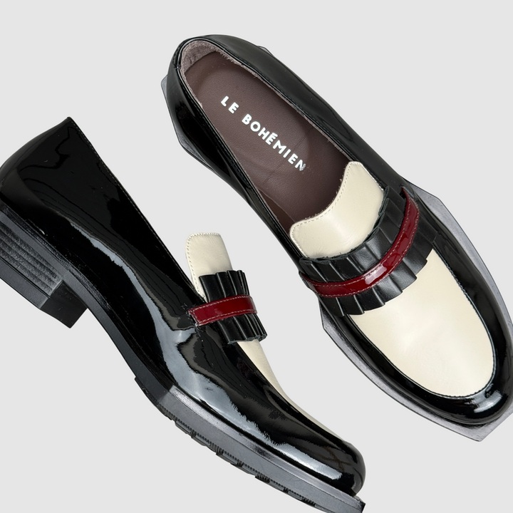 LE BOHÉMIEN K37 MOCASSINO BICOLORE