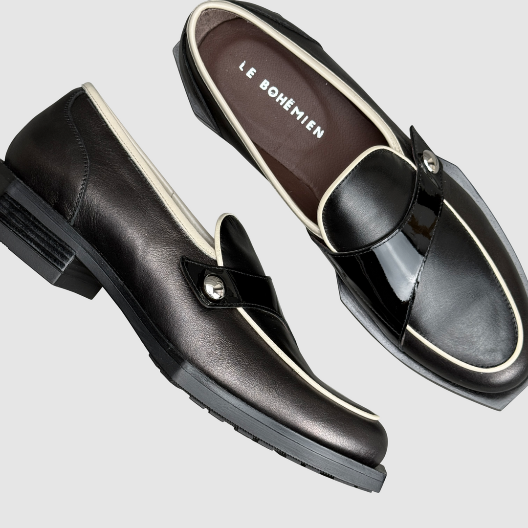 LE BOHÉMIEN K50 MOCASSINO CON BOTTONE