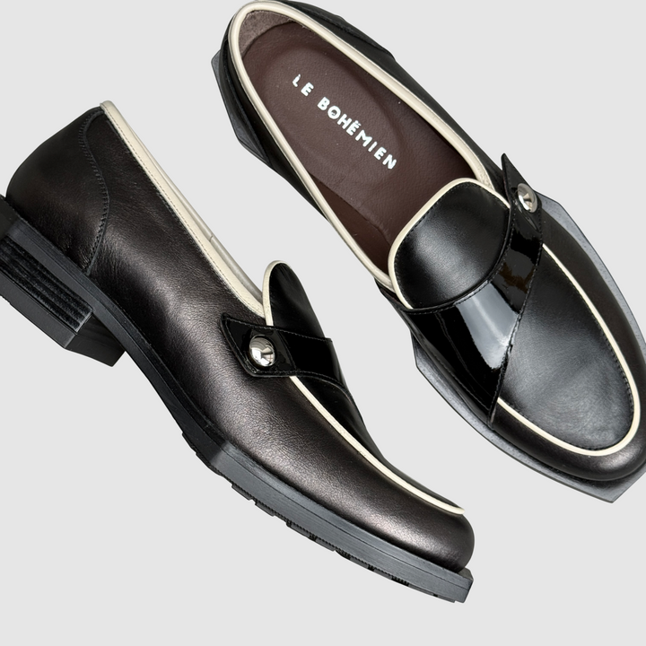LE BOHÉMIEN K50 MOCASSINO CON BOTTONE
