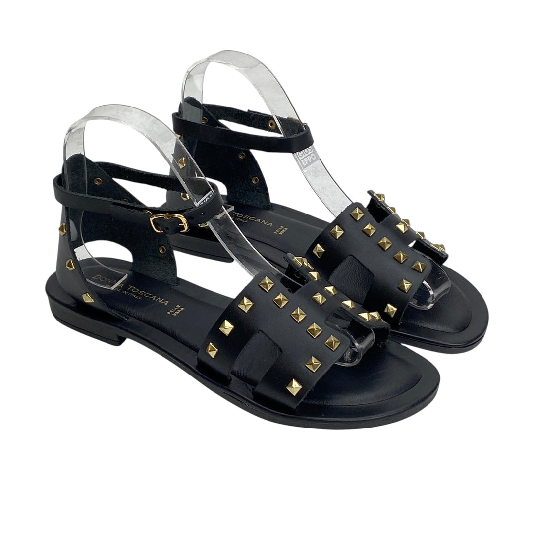 TUSCAN WOMEN'S BLACK SANDALS