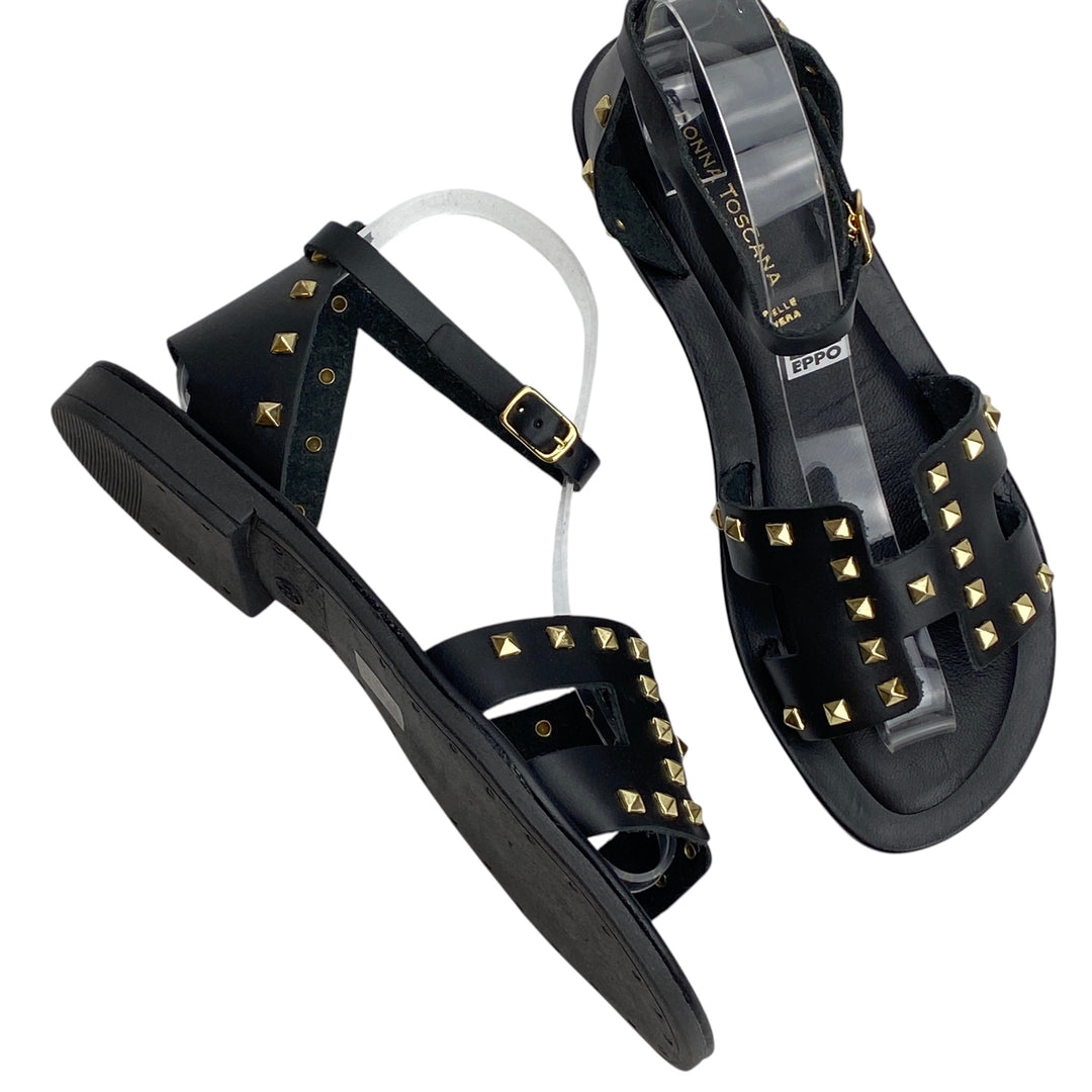 TUSCAN WOMEN'S BLACK SANDALS