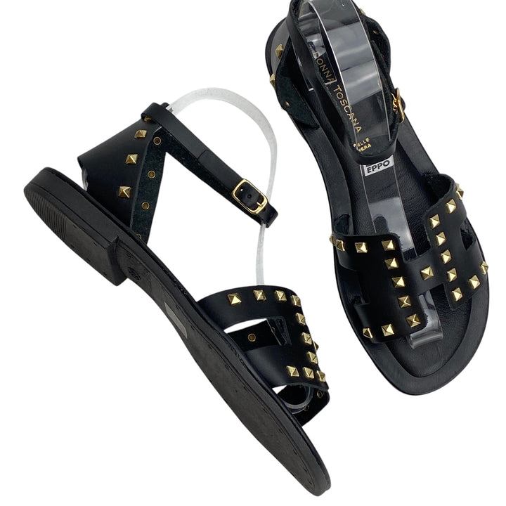 TUSCAN WOMEN'S BLACK SANDALS
