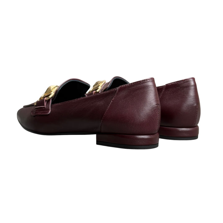 BRERA Mocassino Nappa Vino