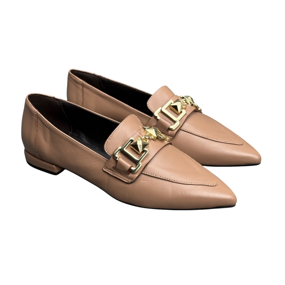 BRERA Mocassino Nappa Castoro