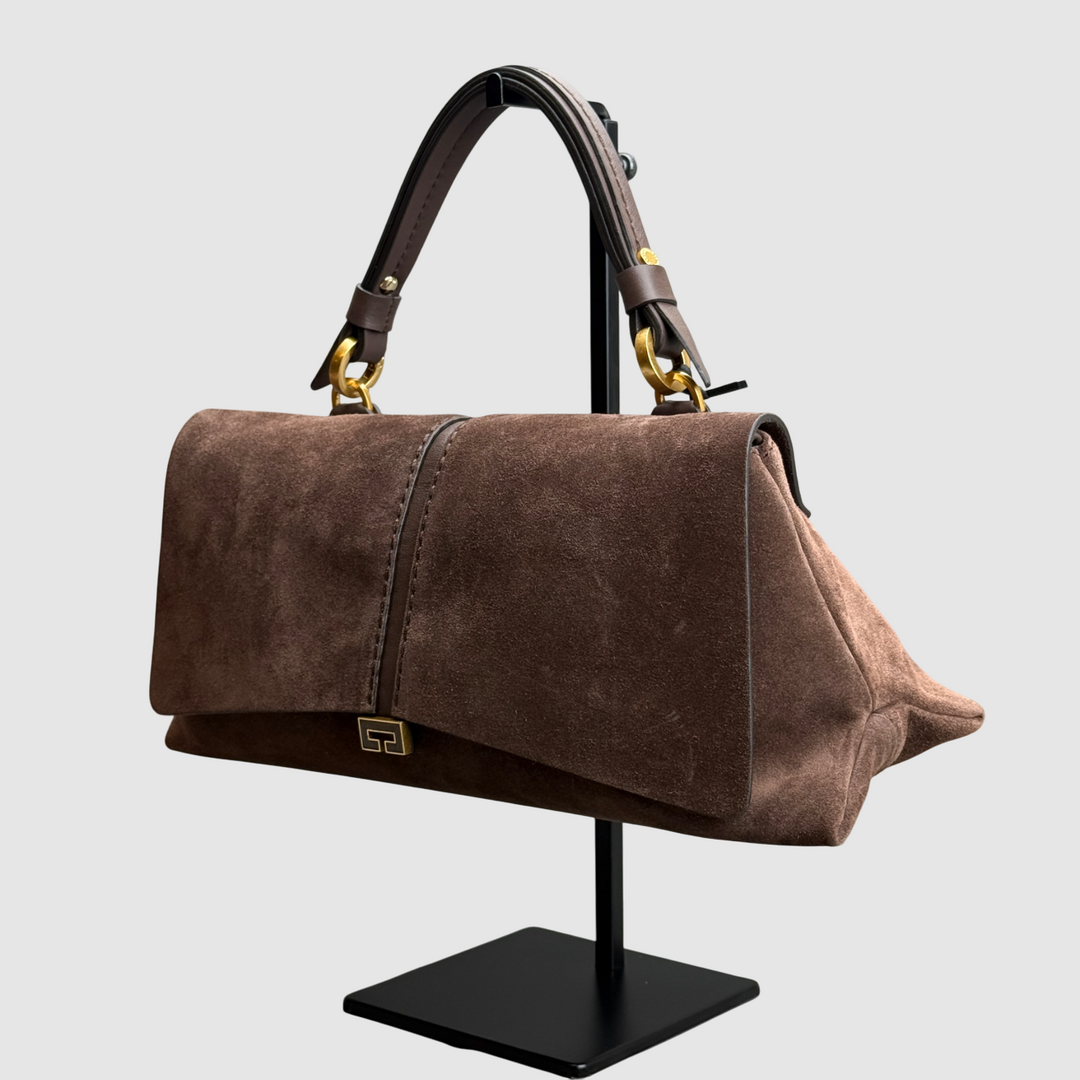 LORISTELLA KENDALL SUEDE CIOCCOLATO