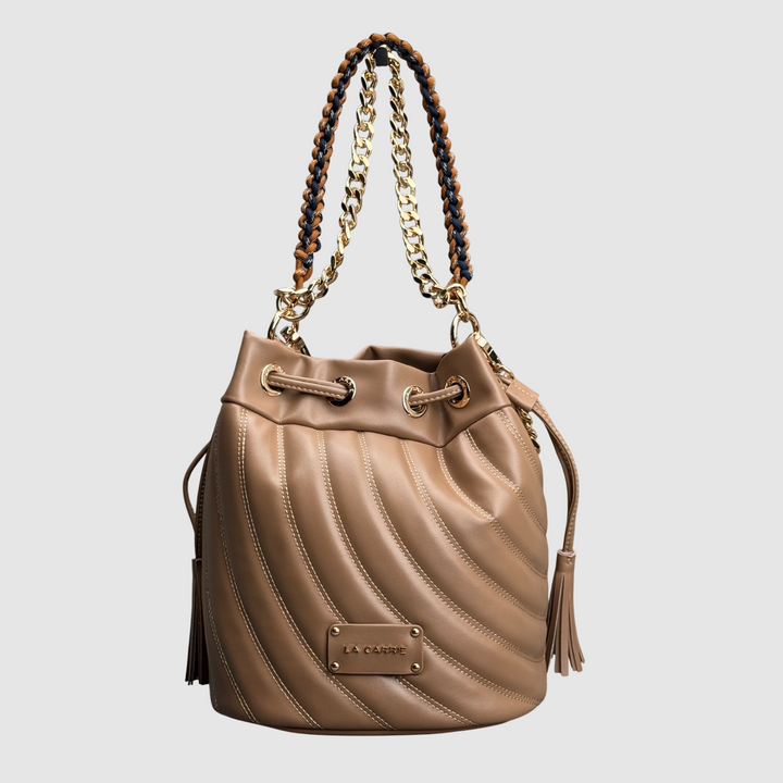 LA CARRIE Secchiello Touchy BEIGE-TAUPE