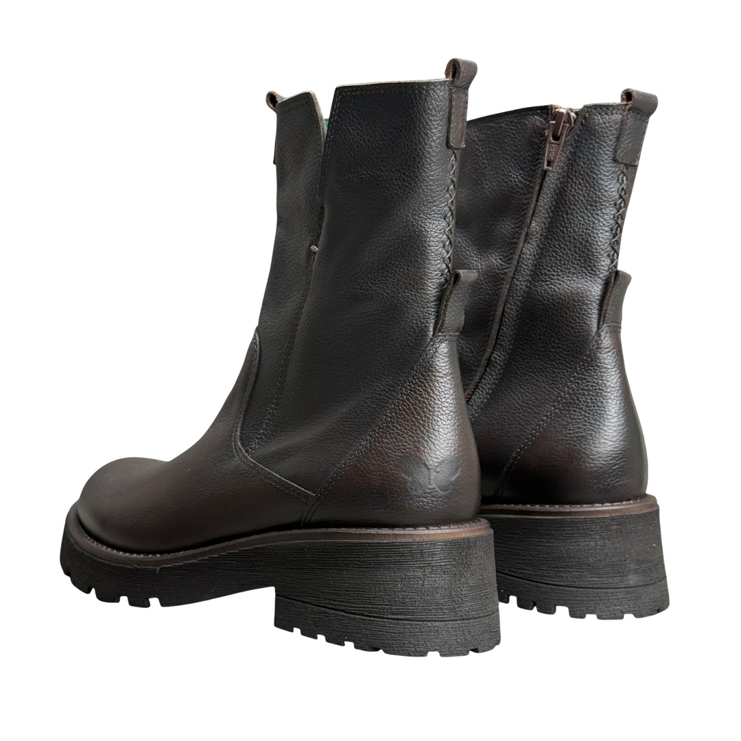 FELMINI BIKER DARK BROWN