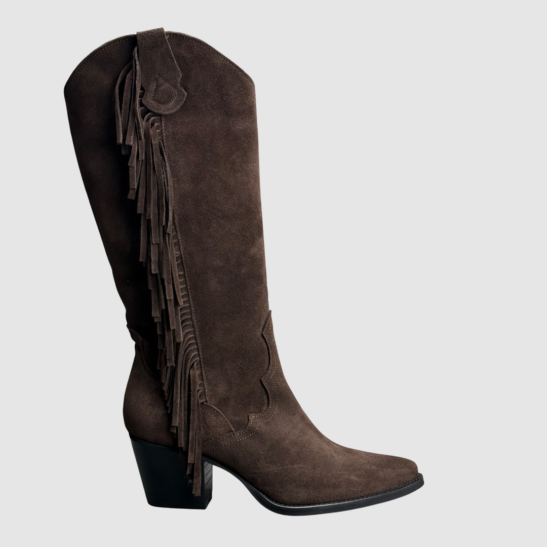 STUDIOUNO STIVALE FRANGE T. DI MORO