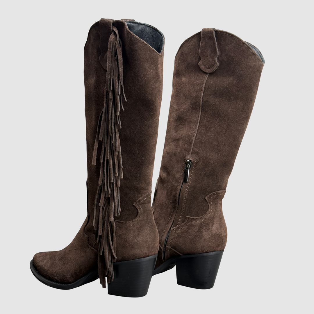 STUDIOUNO STIVALE FRANGE T. DI MORO