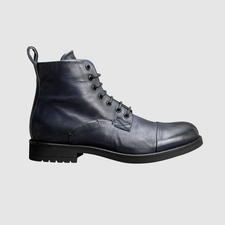 JP/DAVID Stivaletto stringato BLU