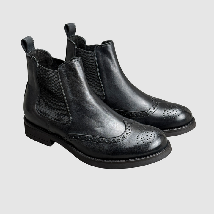 JP/DAVID Stivaletto beatles NERO