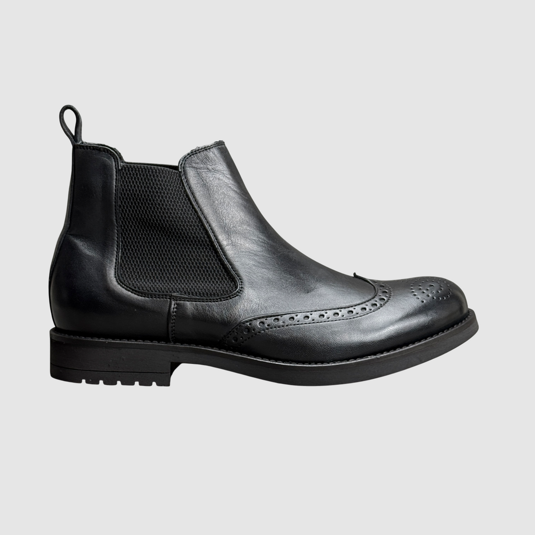 JP/DAVID Stivaletto beatles NERO