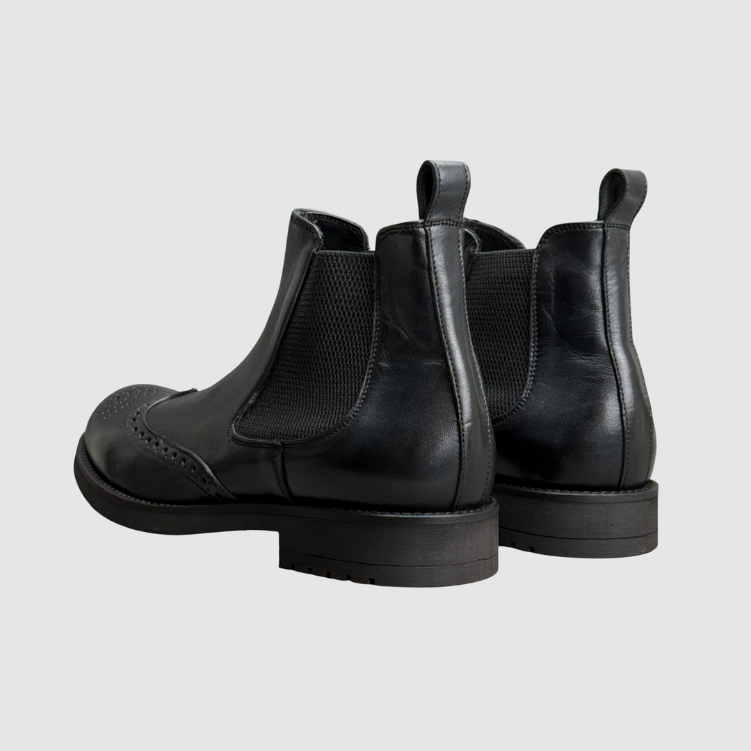 JP/DAVID Stivaletto beatles NERO