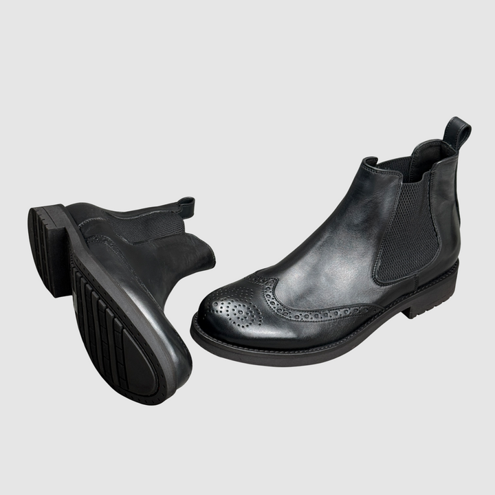 JP/DAVID Stivaletto beatles NERO