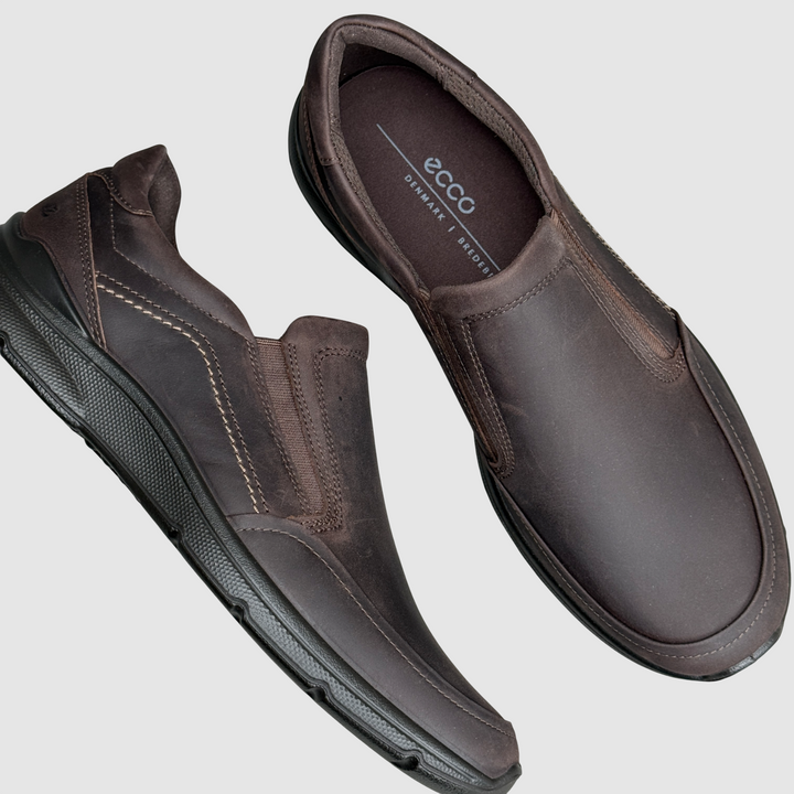 ECCO IRVING ELASTICI MARRONE