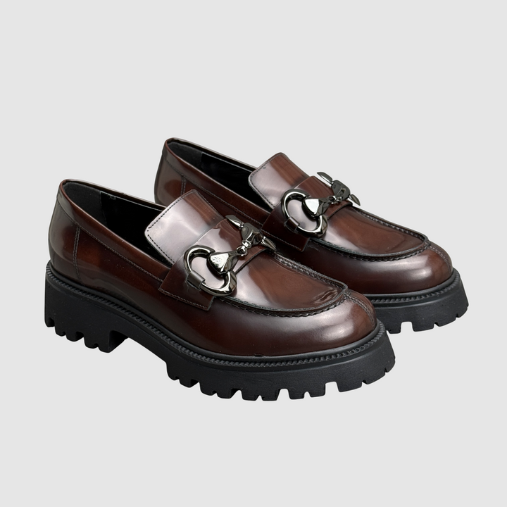 VSL MOCASSINO MORSETTO MARRONE N. 38