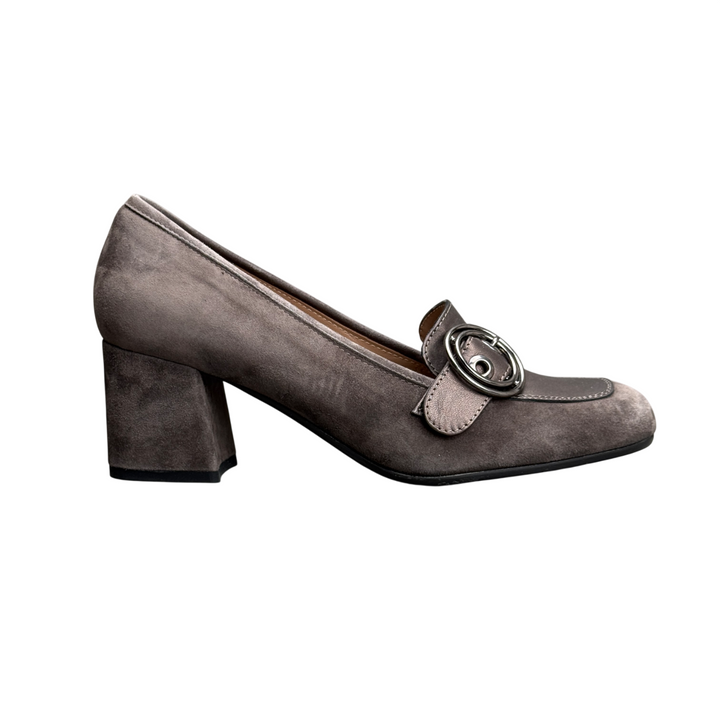 FACCO MOCASSINO CAMOSCIO TAUPE N. 38.5