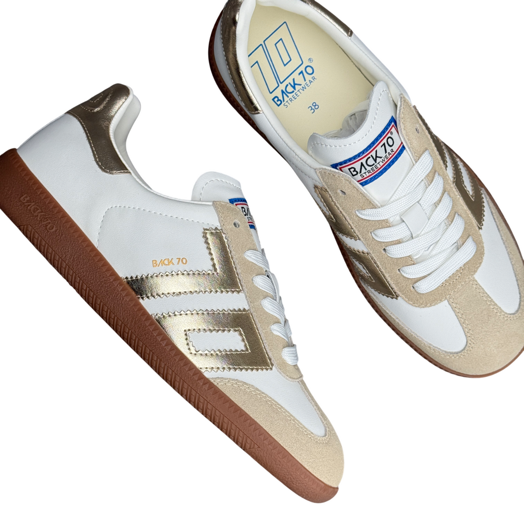 BACK 70 Sneaker Cloud Metallic Gold