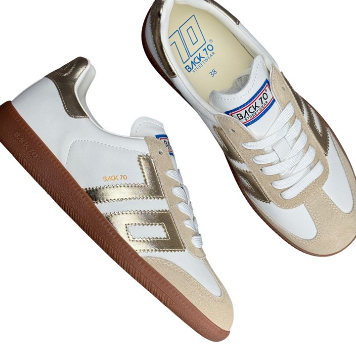BACK 70 Sneaker Cloud Metallic Gold