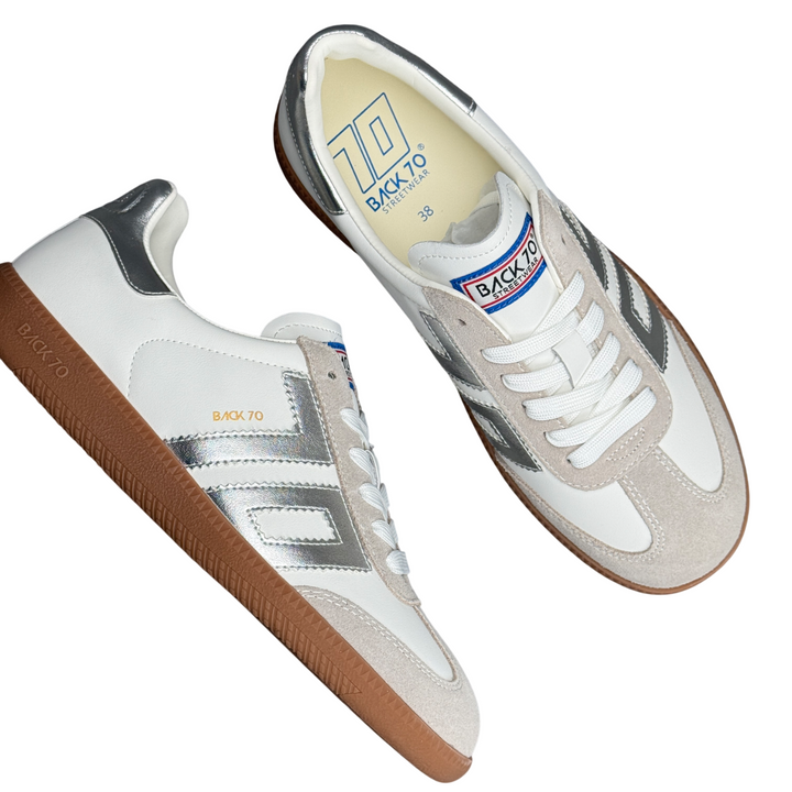 BACK 70 Sneaker Cloud Metallic Silver