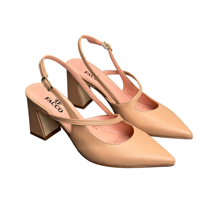 FACCO Slingback Nude