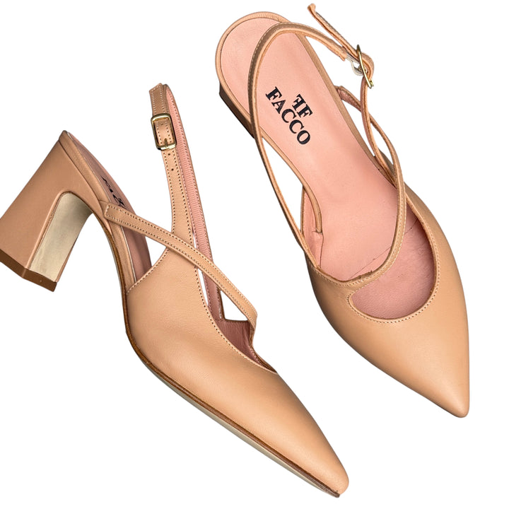 FACCO Slingback Nude