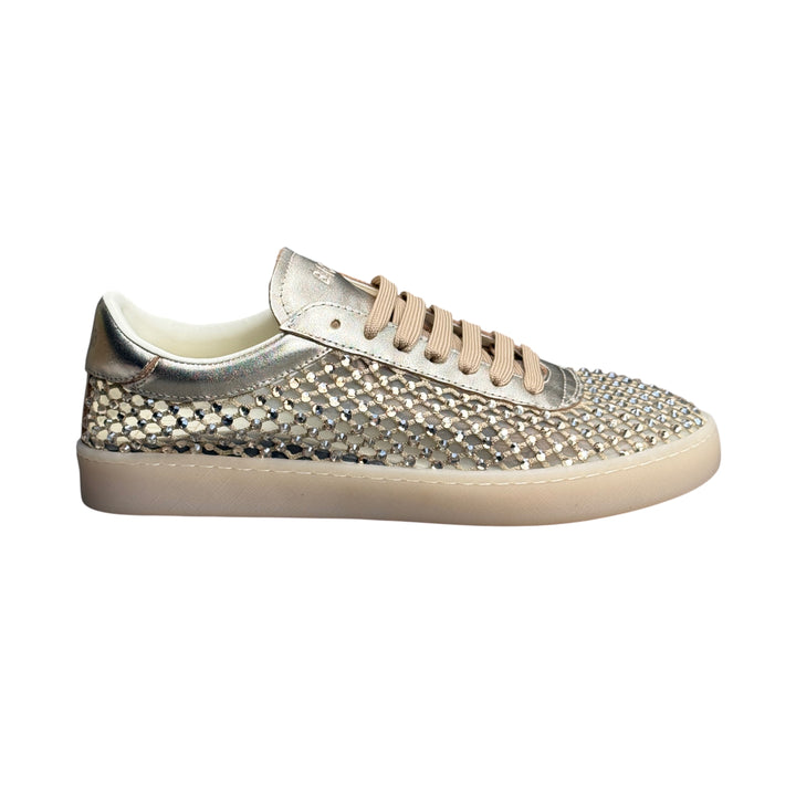 BACK 70 Sneaker Strass Gold