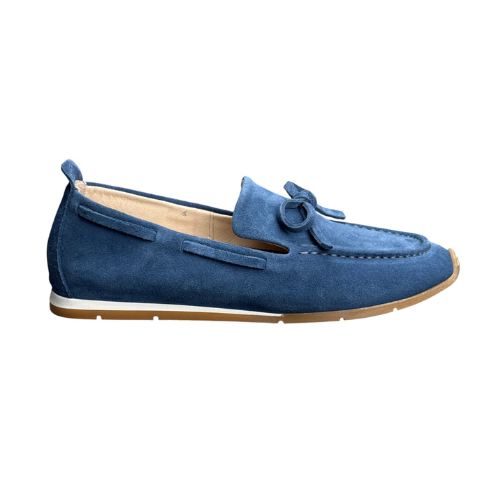 WAVE Mocassino Suede Blu