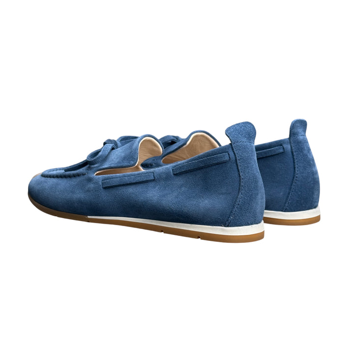 WAVE Mocassino Suede Blu