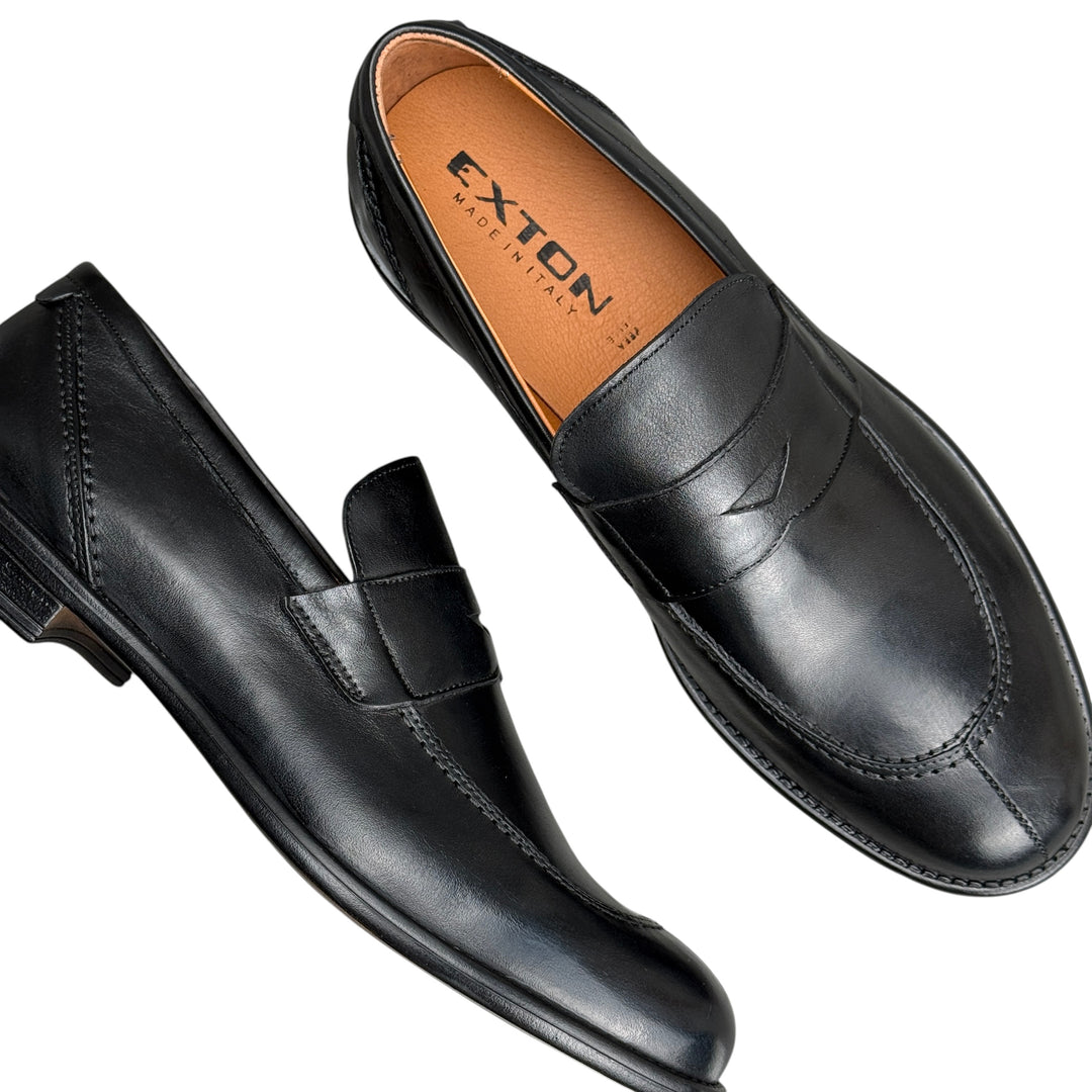 EXTON Mocassino Nero