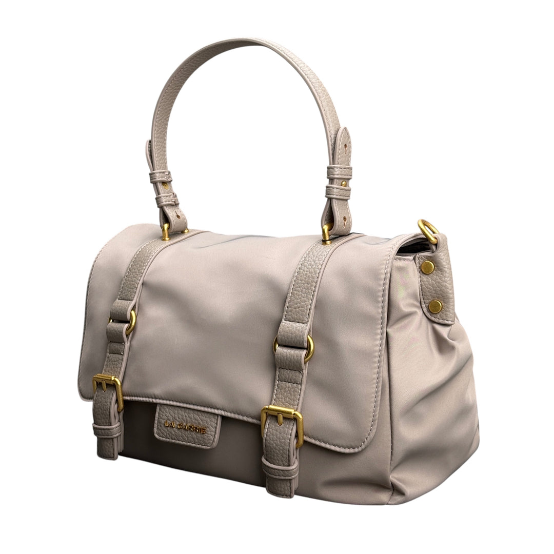 LA CARRIE Borsa Shopping Big Atena Dark Wave Taupe