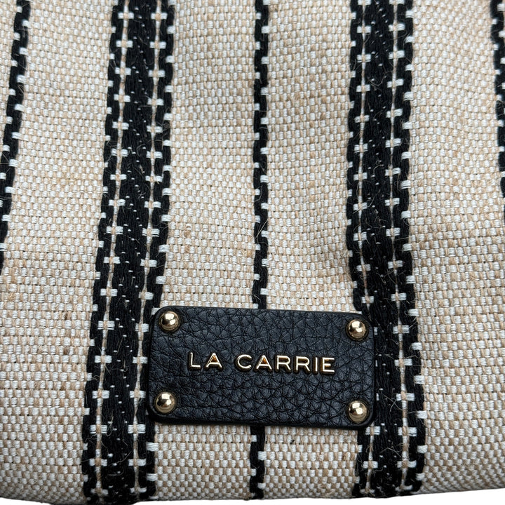 LA CARRIE Borsa Shopping Bicolor Black