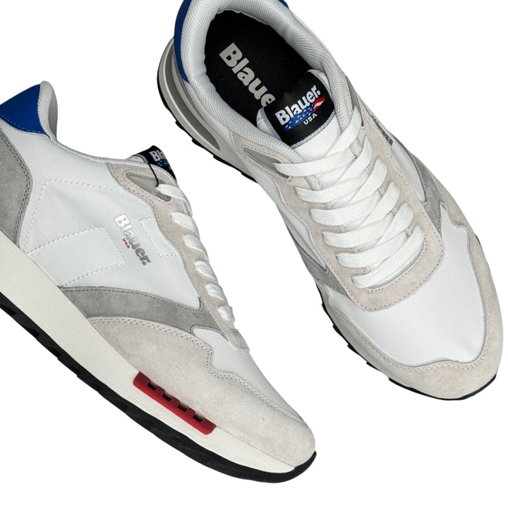 BLAUER Sneaker Ryder01 White/Grey
