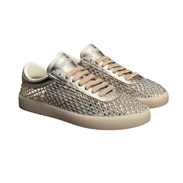 BACK 70 Sneaker Strass Gold