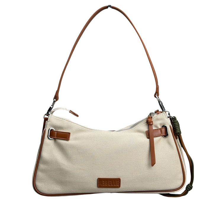 REBELLE Shoulder Bag Tabi Canvas Dune
