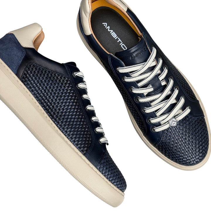 AMBITIOUS Sneaker Eclipse Textured Blue