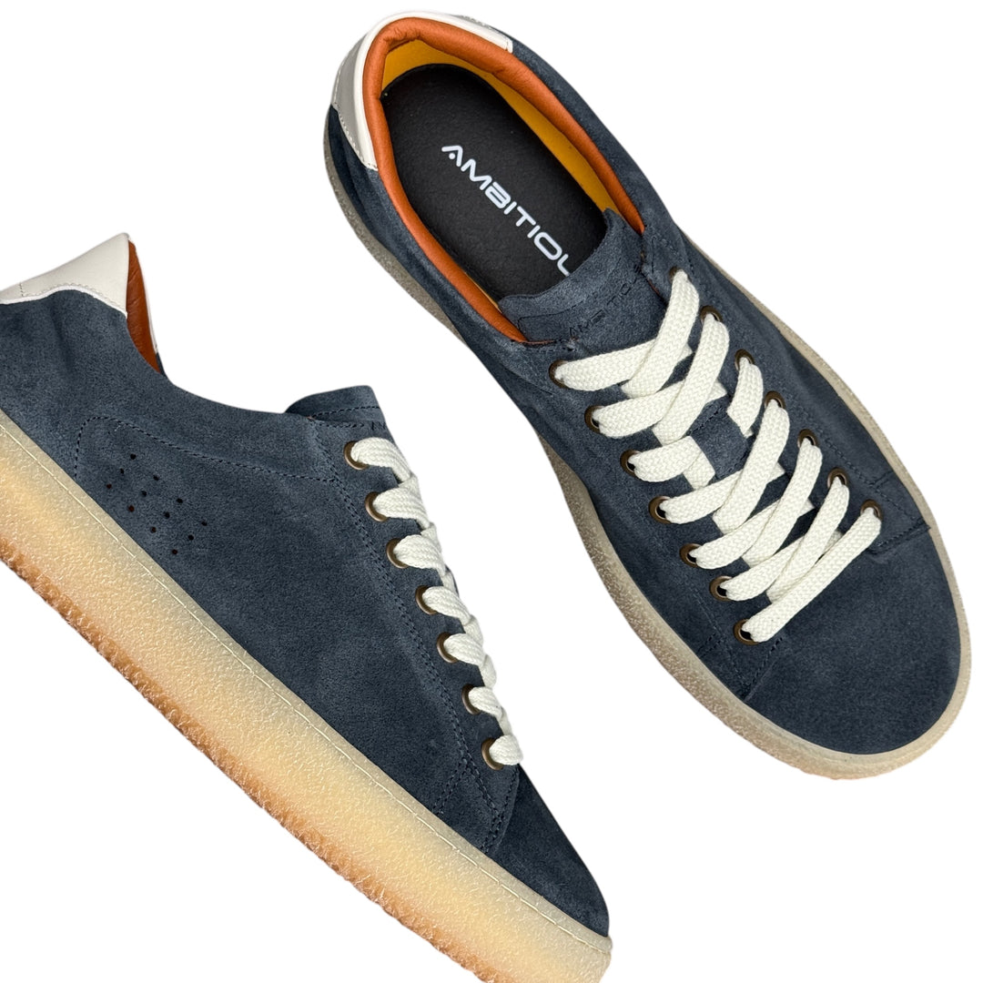 AMBITIOUS Sneaker Kelpe Casual Grey Navy