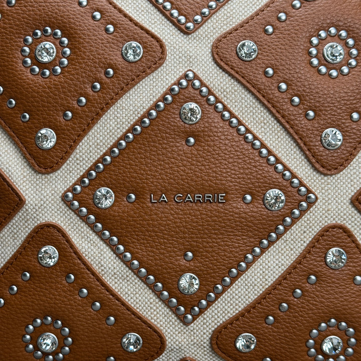 LA CARRIE Butterfly Leather Shoulder Bag