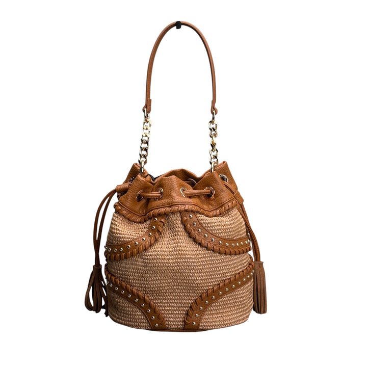 LA CARRIE La Plage Leather Bucket Bag