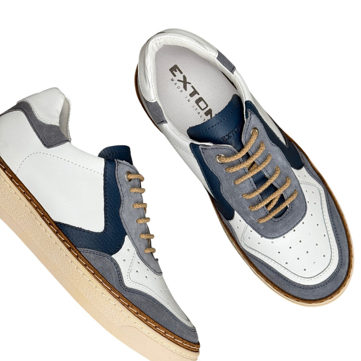 EXTON SNEAKER WHITE/AVIO