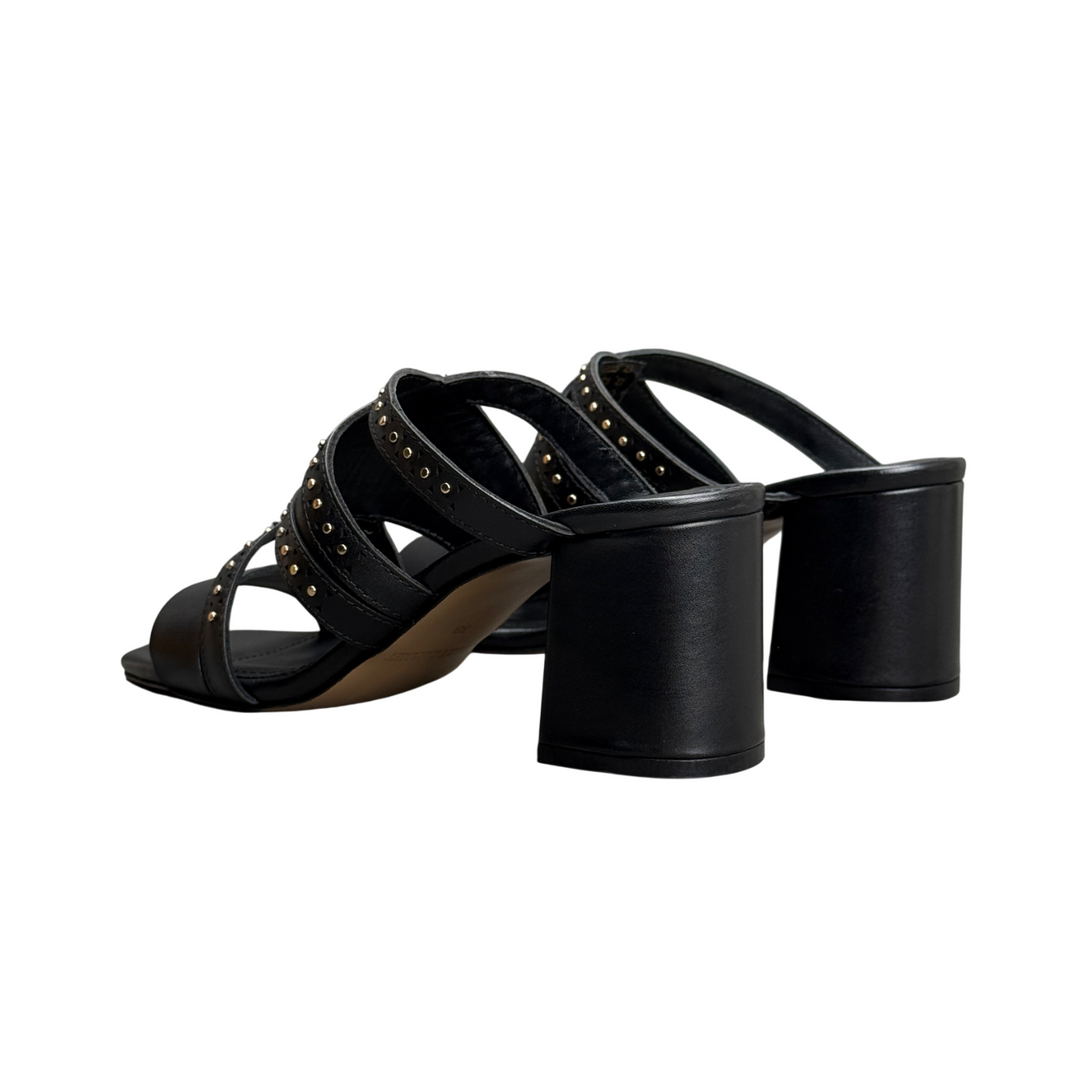 JANET & JANET Sandalo Borchie J-732 Nero