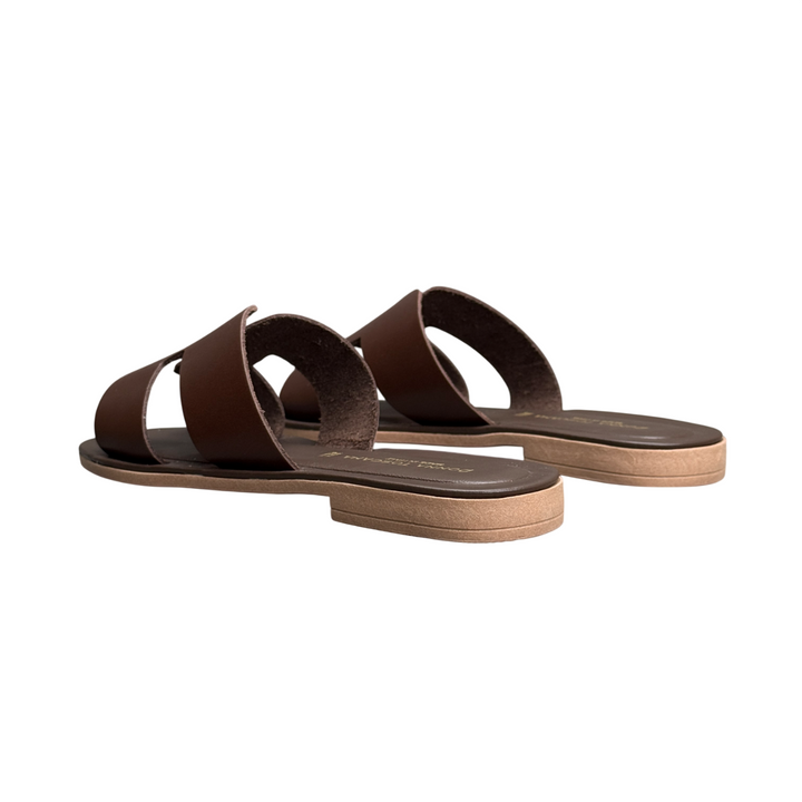 DONNA TOSCANA Dark Brown Slipper