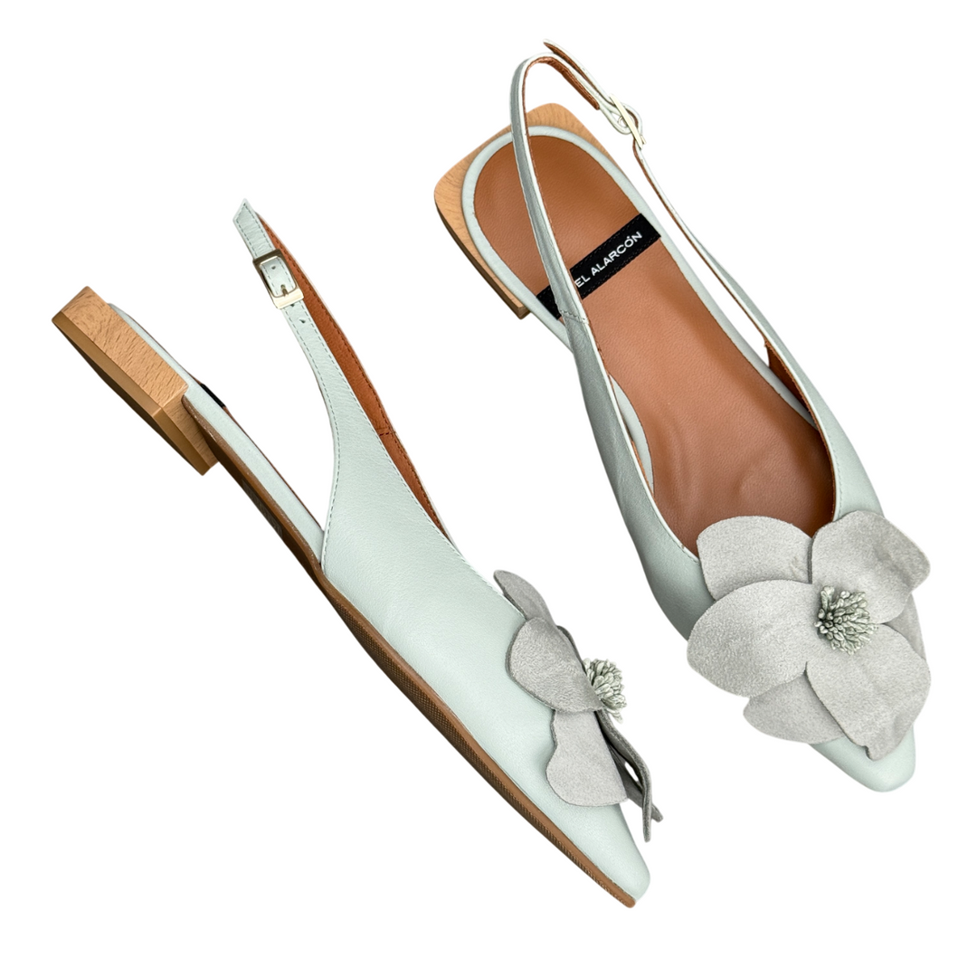 ANGEL ALARCON Fiora Slingback Celadon