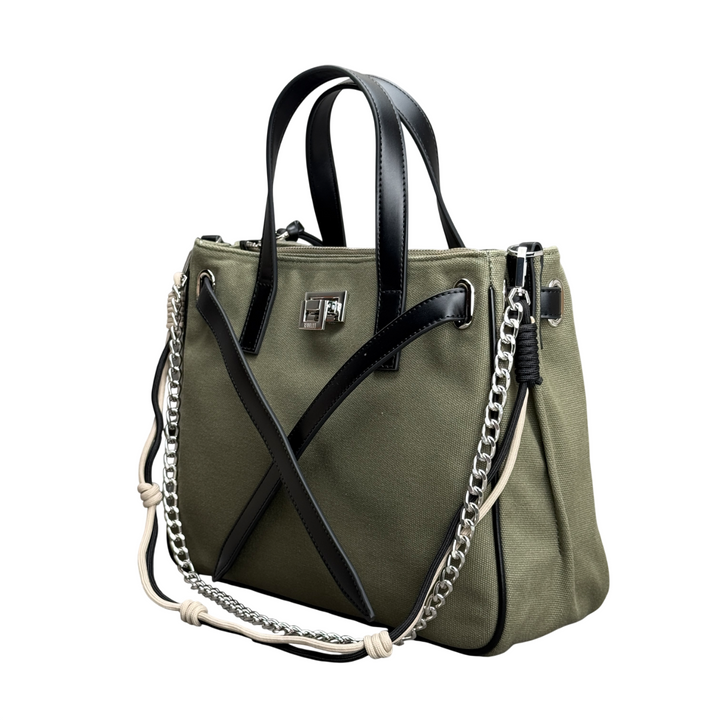 REBELLE Borsa due Manici Scarlet Cactus