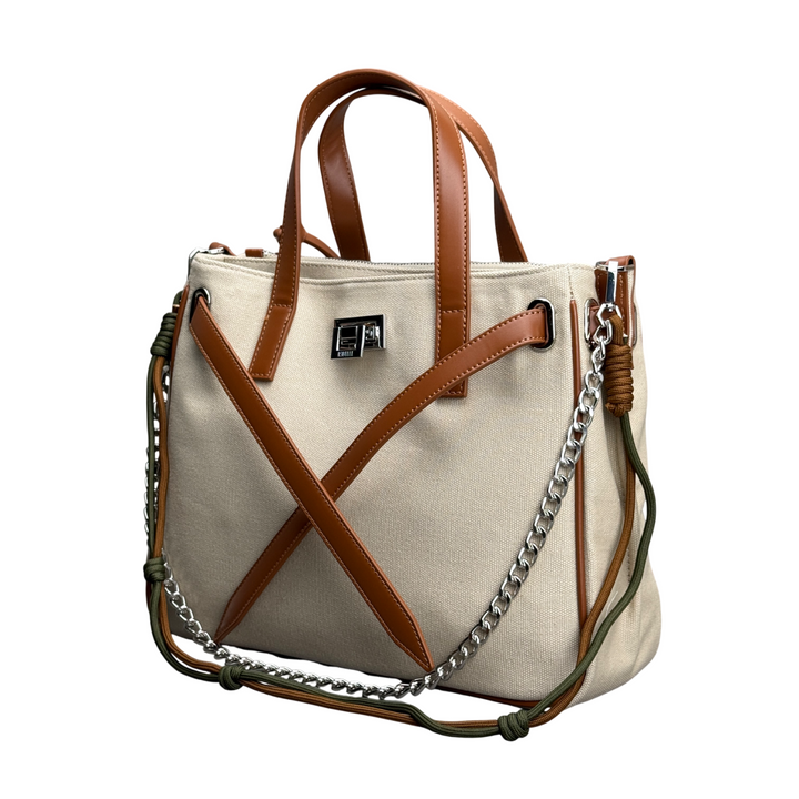 REBELLE Scarlet Dune Two-Handle Bag