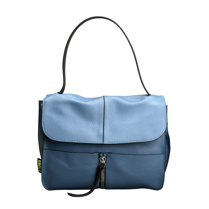 REBELLE Carole Shoulder Bag Blue