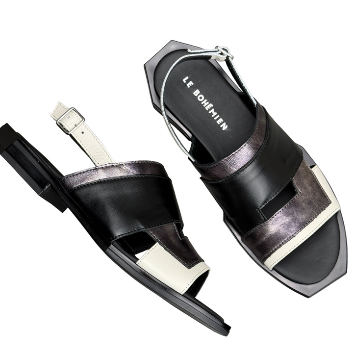 LE BOHÉMIEN Sandal SC39 Black